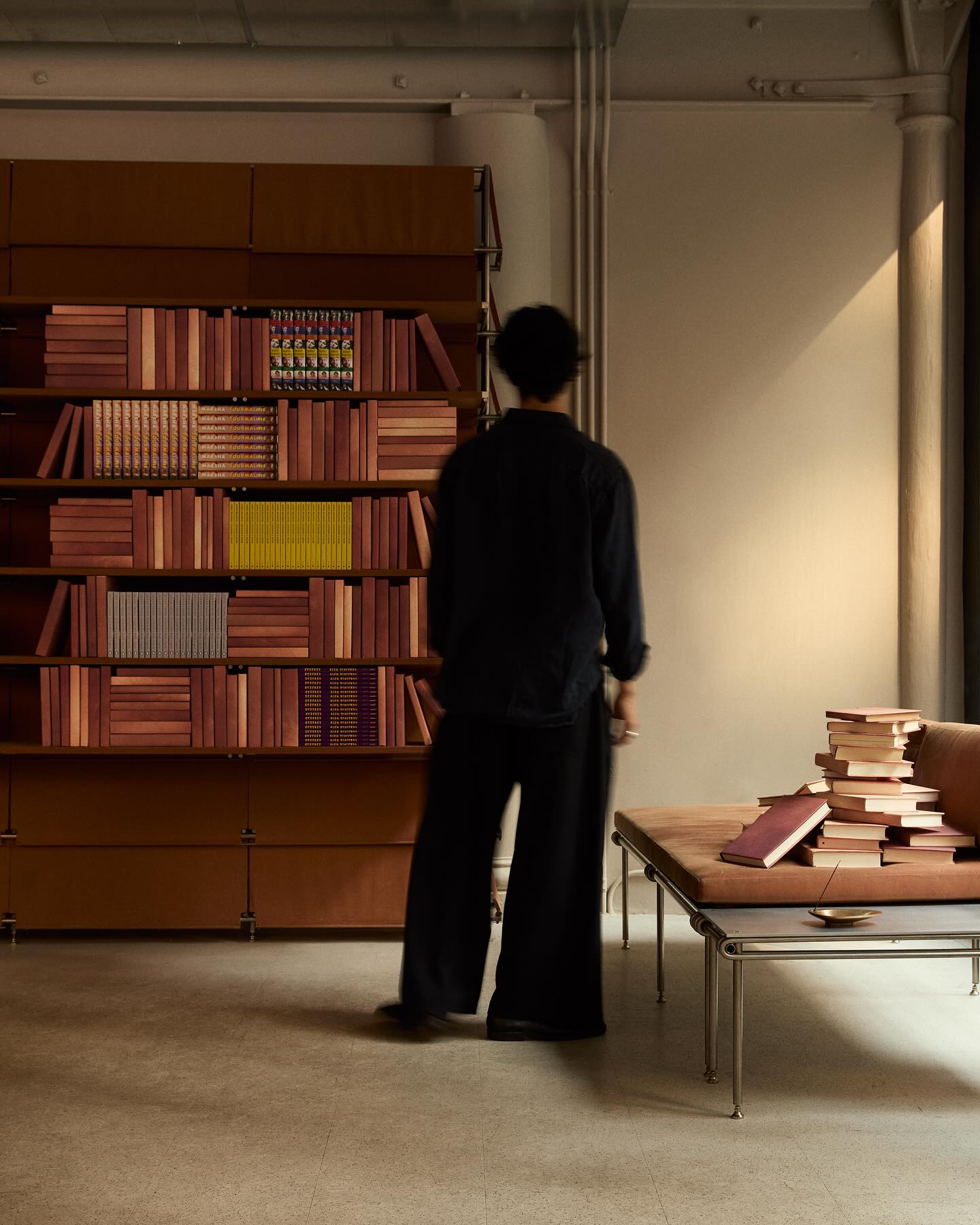 Silhouette bibliothèque