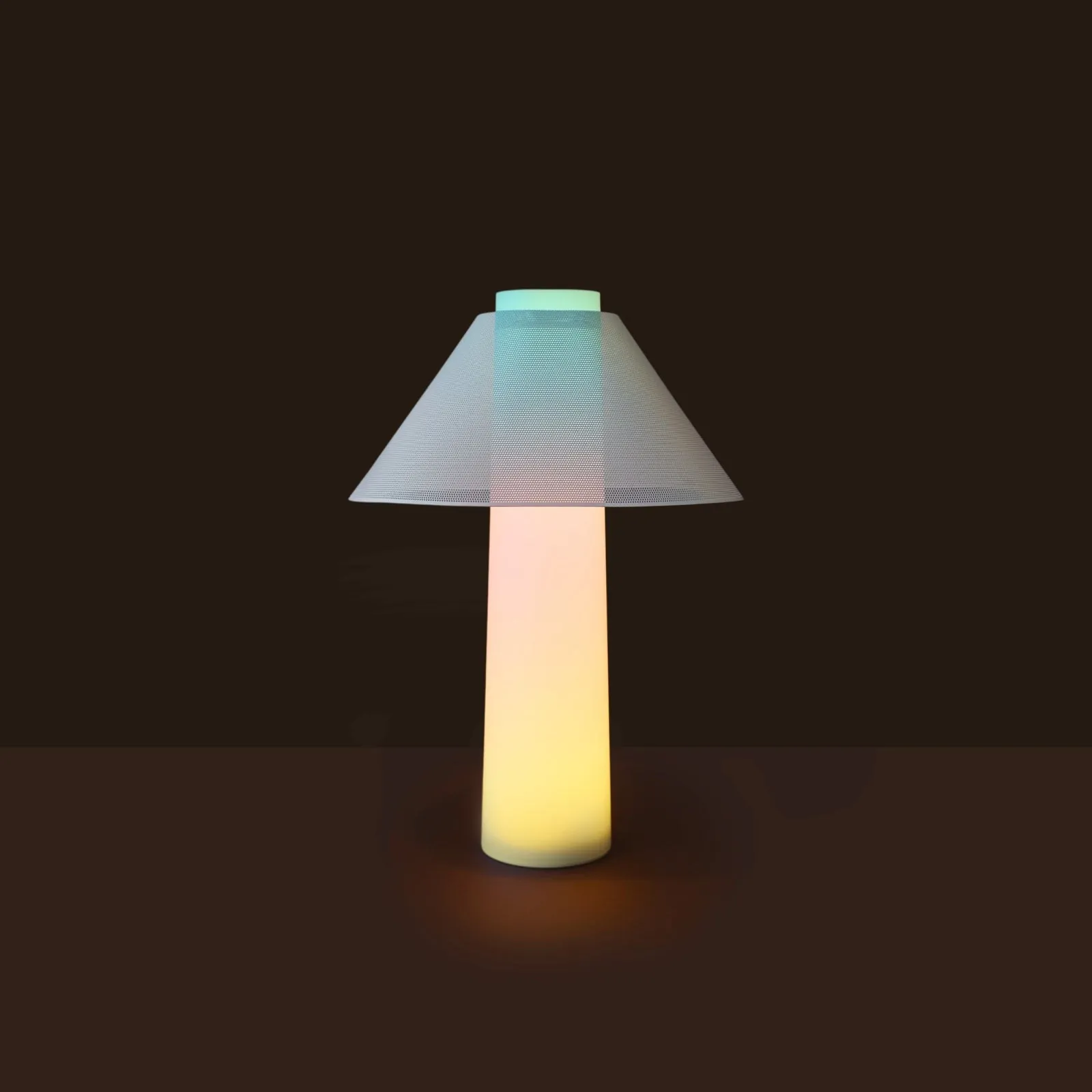 À écarter : la lampe à lumière colorée (inspiration Loftie)
